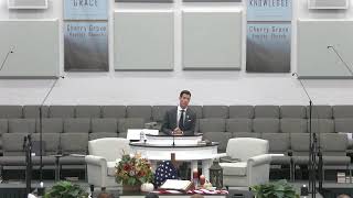 Cherry Grove Baptist Church 11262024 Tuesday Night Midweek Service  Bro Jonathan Gilliam [upl. by Slayton]