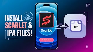 New Method Install Scarlet on iPhone amp iPad  Install IPA Files on iPhone Easily No Jailbreak [upl. by Letnuahc]