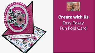 Twisted Easel CardsA 5 Minute Fun Fold Card You Will Make Over amp Over Again [upl. by Reffineg]