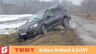 SUBARU OUTBACK 25i CVT  TEST  GARÁŽTV  NEW ENG SUB [upl. by Nomead822]