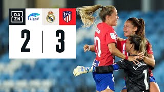 Real Madrid CF vs Atlético de Madrid 23  Resumen y goles  Highlights Liga F [upl. by Gault]