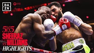 Hamzah Sheeraz vs Austin Ammo Williams HIGHLIGHTS amp KNOCKOUTS  BOXING KO FIGHT HD [upl. by Afihtan]