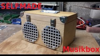 Mobile Musikbox selber bauen Baubericht DIY [upl. by Arahsit851]