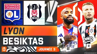 🔴 LYON  BESIKTAS LIVE  🔴🔵 Allez les Gones pour les 9 points   EUROPA LEAGUE  DIRECTSTREAM [upl. by Gitel901]