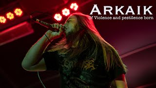 Arkaik  Of Violence And Pestilence Born Live at Gas Monkey [upl. by Elonore255]