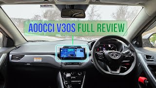 AOOCCI Best Portable Apple CarPlay Display  V30S Full Review [upl. by Eirrac905]