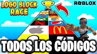 TODOS los CÓDIGOS de ✅ LOGO BLOCK RACE ✅ activos Y actualizados  ROBLOX 2024  TilloASR [upl. by Aliekahs458]