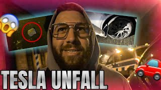 DANKESCHÖN BIELEFELD 🤬  TESLA UNFALL 🥲 🥹 [upl. by Vonny]