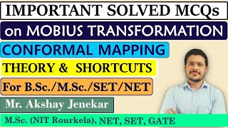 Important MCQ on Conformal mapping  Bilinear or Mobius Transformation  Complex Analysis  BSc Math [upl. by Adnamas318]