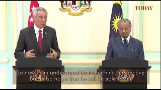 PM Lee on the water issues between Singapore and Malaysia [upl. by Ahsinotna]