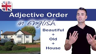 Adjective Order in English  English Grammar Lesson [upl. by Lessur701]