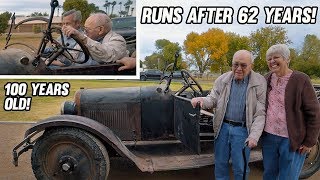 100 Year Old Car Finally Runs Again His first car when he was 16 [upl. by Koa]