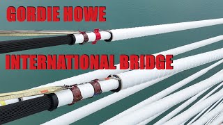 NEW Gordie Howe International Bridge Update  Detroit Aerial Drone View 4K [upl. by Woothen]