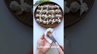 Quick Wonton Wrapping Method Noodle Sharing Goldfish Wonton Wrapping is simple convenient [upl. by Balfour]