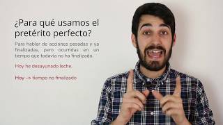 Pretérito perfecto en español  Usos y ejemplos [upl. by Baler]