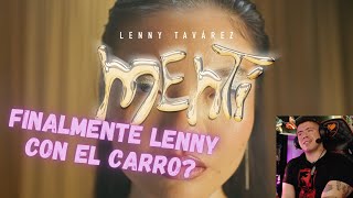 REACCION Lenny Tavárez  Mentí Official Visualizer [upl. by Lainey]