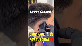 The ULTIMATE Drop Fade 💥💇🏻‍♂️ POV Barber Tutorial ➕ ASMR Sounds 💈 [upl. by Oesile277]