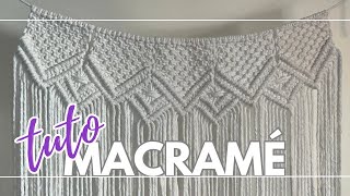 TUTO MACRAME  Décoration style rideau [upl. by Cuthbertson754]