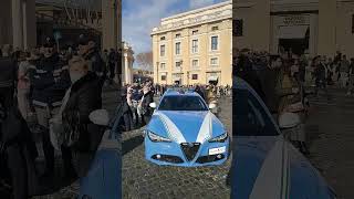 There are several kinds of police in Italy Carabinieri military Polizia national Rome [upl. by Tavish]