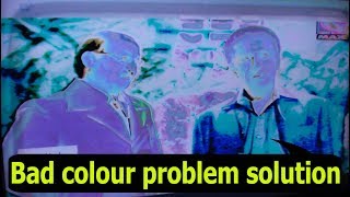 Sony LCD TV bad color problem solutionPro Hack [upl. by Shulock]