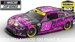 2024 YellaWood 500 Paint Schemes [upl. by Lisbeth45]