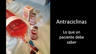 Antraciclinas información para pacientes [upl. by Orianna870]