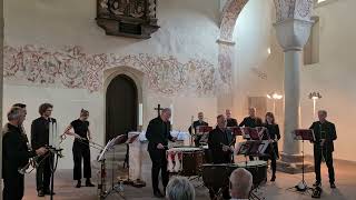 BTEB in concert Königliche Pracht Kloster Bursfelde  Lübeck Sonata No 6 [upl. by Cate]