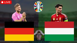 Deutschland  Ungarn  UEFA EURO 2024 LIVE [upl. by Noram]