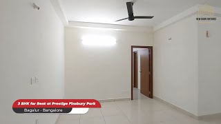 Stunning 3 BHK for Rent at Prestige Finsbury Park  Bagalur  Bangalore [upl. by Acisse]