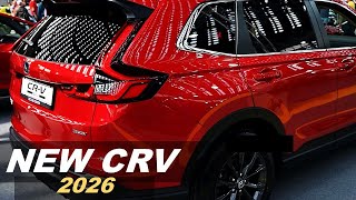 2026 Honda CRV Changes  Sporty Compact SUV [upl. by Previdi376]