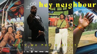 VLOG hey neighbour festival i saw kendricklamar live  review 🎪☀️ [upl. by Norven]