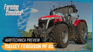 Massey Ferguson MF 9S  Agritechnica Preview [upl. by Elwood]