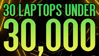 30 LAPTOP UNDER 30000 ON AMAZON [upl. by Kcirdde]