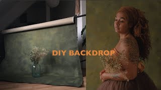 How to Paint a Canvas Backdrop  Old Master Style [upl. by Anela]