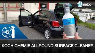 Koch Chemie Allround Surface Cleaner ASC  Auto Innenreinigung  Dash Away Alternative [upl. by Shaner]