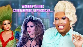 TOP 10 ONE SIDED LIPSYNCS ON RUPAULS DRAG RACE [upl. by Gerrit118]