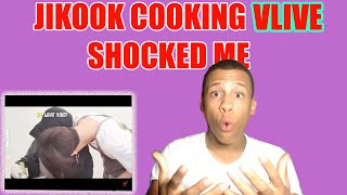 JIKOOK CRAZY COOKING VLIVE JIKOOK IS REAL [upl. by Aenyl422]