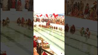 jal beech khada hoee status chhathpuja shortvideo hinduprayer viralvideo trending chhath [upl. by Ermey]