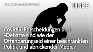 Covid19Entscheidungen und Debatte wie Offenbarungseid beschränkter Politik und abnickender Medien [upl. by Nnylireg427]