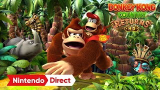 Donkey Kong Country Returns HD – Announcement Trailer – Nintendo Switch [upl. by Questa792]