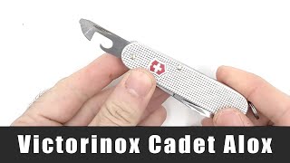 Victorinox Cadet Alox  Swiss Army Knife [upl. by Nosretep594]