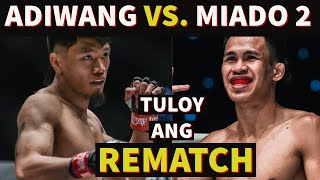 LITO ADIWANG MAGBABALIK AGAD PARA SA REMATCH KAY JEREMY MIADO [upl. by Topliffe]