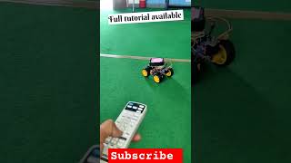 Ir remote control car using Arduino  remote control car  Arduino project  esp32 projects  rccar [upl. by Stoneham]