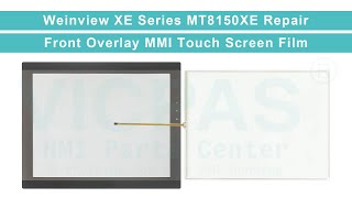 Weinview XE Series MT8150XE Protective Film HMI Panel Glass Replacement [upl. by Adai880]