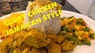 CURRY CHICKEN Jamaican Style [upl. by Prager]