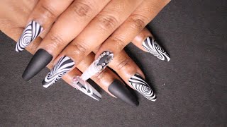 HOW TO APPLY PRESS ON NAILS FROM SHEIN [upl. by Lasorella]