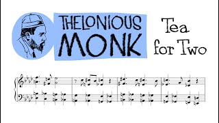 Thelonious Monk Tea for Two The Unique Thelonious Monk 1956 [upl. by Anital]