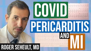 How to Distinguish Myocardial Infarction from Pericarditis on ECG [upl. by Arikahs]