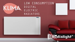 Electric Radiator Klima Radialight  Low consumption heaters Made in Italy [upl. by Hole]