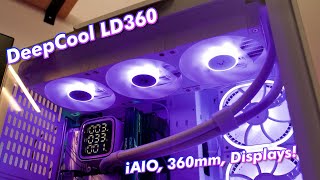 DeepCool LD360 ¡Un AIO económico de 360mm con Displays digitales [upl. by Iene872]